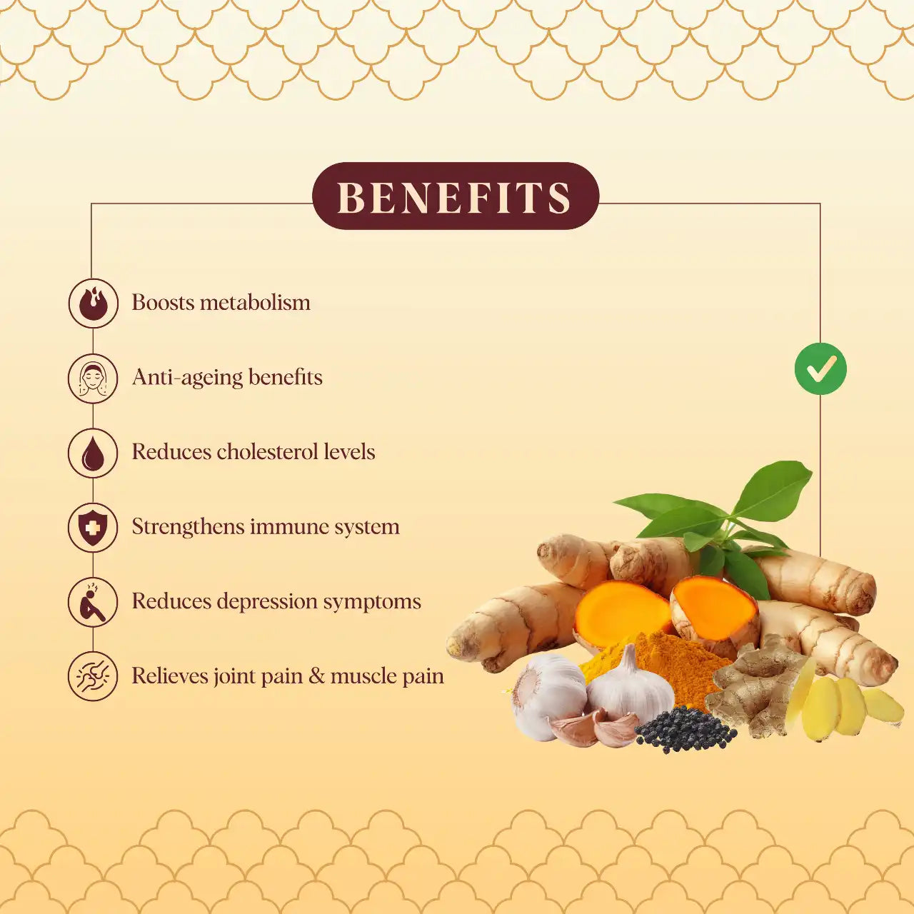 Turmeric, Ginger, Garlic, Black Pepper & Vitamin E Capsules